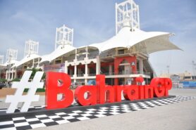 Starten Sie das Grid Bahrain 2018