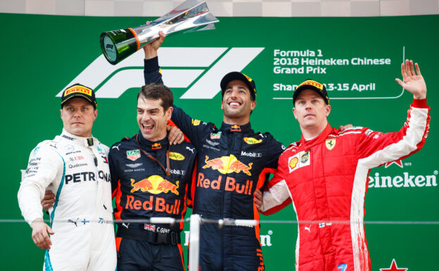 Race results 2018 Chinese F1 grand prix 1 Race results 2018 Chinese F1 grand prix