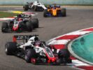 Romain Grosjean on track Haas Chinese GP F1/2018