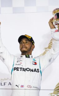 Hamilton: Grid girl comeback comment 'a joke'