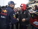 Verstappen shake hands after the dickhead incident Chinese GP 2018