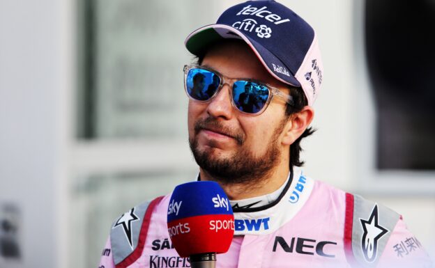 Perez not frustrated although F1 'unfair' 1 Sergio Perez (MEX) Sahara Force India F1 with the media. Azerbaijan Grand Prix, Saturday 28th April 2018. Baku City Circuit, Azerbaijan.