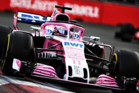 Force India not confirming end of pink livery