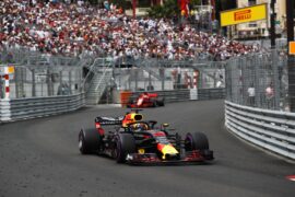 Daniel Ricciardo Red Bull at Monaco GP F1/2018.