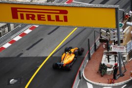 Stoffel Vandoorne McLaren at Monaco GP F1/2018.