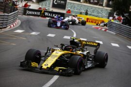 Carlos Sainz Renault at Monaco GP F1/2018.