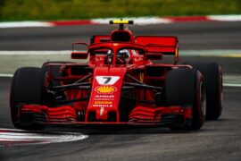 Kimi Raikkonen Ferrari Spanish GP F1/2018