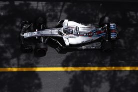 Monte Carlo, Monaco 2018. Lance Stroll, Williams FW41 Mercedes.