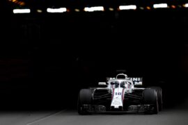 Monte Carlo, Monaco 2018 Lance Stroll, Williams FW41 Mercedes.
