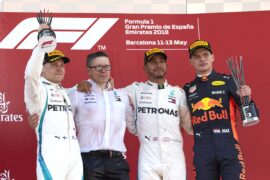 Formula One - Mercedes-AMG Petronas Motorsport, Spanish GP 2018. Lewis Hamilton, Valtteri Bottas