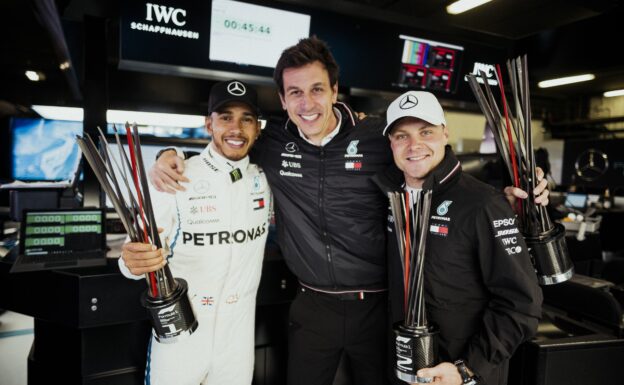 Wolff: F1 is 'core business' for Mercedes 1 Formula One - Mercedes-AMG Petronas Motorsport, Spanish GP 2018. Lewis Hamilton, Valtteri Bottas