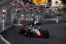 Romain Grosjean Haas Monaco GP F1/2018
