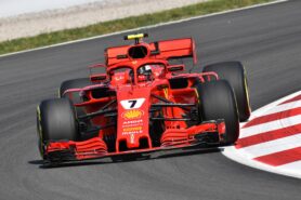 Lap times 1st practice 2018 Spanish F1 Grand Prix