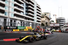 Carlos Sainz Jr (ESP) Renault Sport F1 Team RS18. Monaco Grand Prix, Sunday 27th May 2018. Monte Carlo, Monaco.