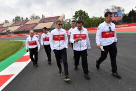 Marcus Ericsson Sauber F1 Team walks the track at Formula One World Championship Spanish Grand Prix 2018