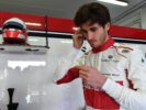 Antonio Giovinazzi (ITA) Alfa Romeo Sauber F1 Team beim Formel-15-Test, Tag eins, Barcelona, Spanien, Dienstag, 2018. Mai XNUMX.