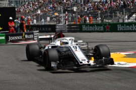 Marcus Ericsson Sauber C37 at Monaco GP F1/2018.