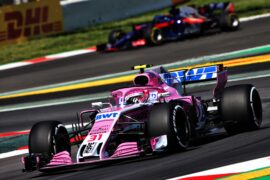 Esteban Ocon (FRA) Sahara Force India F1 VJM11. Spanish GP F1/2018.
