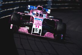 Sergio Perez (MEX) Sahara Force India F1 VJM11. Monaco Grand Prix 2018.