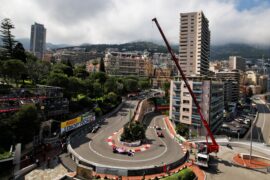 Sergio Perez (MEX) Sahara Force India F1 VJM11. Monaco Grand Prix 2018. Monte Carlo, Monaco.
