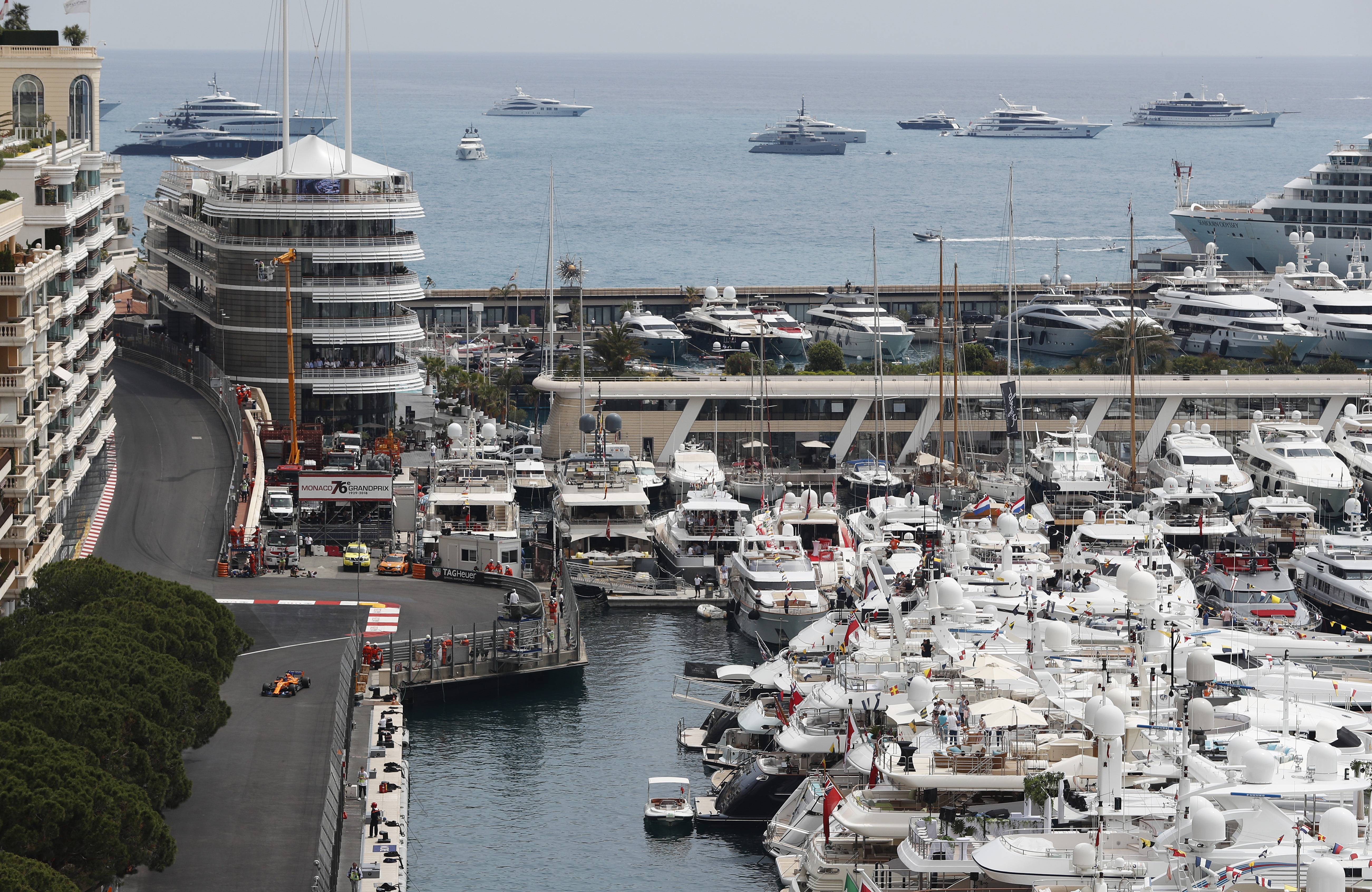 Monte Carlo, Monaco GP F1/2018. Fernando Alonso, McLaren MCL33 Renault.