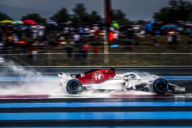 Charles Leclerc (MON) Alfa Romeo Sauber C37 at Formula One World Championship, Rd8, French Grand Prix, Qualifying, Paul Ricard, France, Saturday 23 June 2018.
