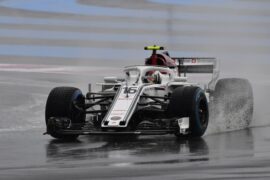 Charles Leclerc Sauber C37 at Formula One World Championship, Rd8, French Grand Prix, Qualifying, Paul Ricard, 2018