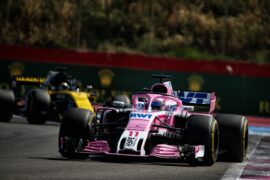 Sergio Perez (MEX) Sahara Force India F1 VJM11. French Grand Prix, Sunday 24th June 2018. Paul Ricard, France.