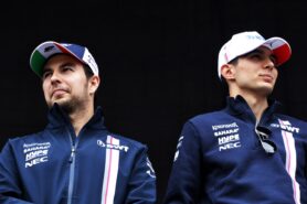 Force India racing while being under financial administration