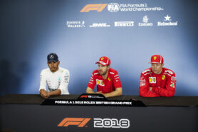 Post-Race press conference transcript Britain 2018