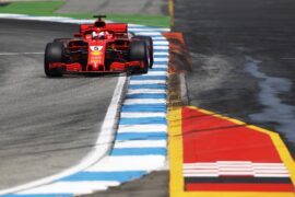 Sebastian Vettel Ferrari German GP F1/2018