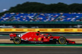 Lap times 2nd practice 2018 British F1 Grand Prix