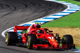 Kimi Raikkonen Ferrari German GP F1/2018