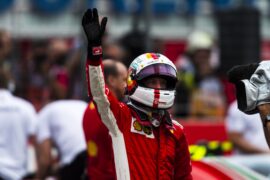Sebastian Vettel Ferrari German GP F1/2018