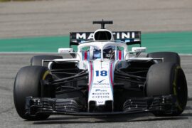 Hockenheimring, Hockenheim, Germany Sunday 22 July 2018. Lance Stroll, Williams FW41 Mercedes.