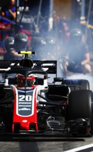Magnussen unterstützt Haas 'Test in Ungarn