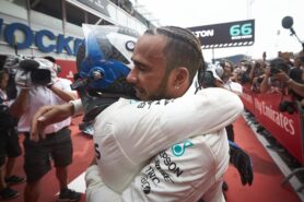 Formula One - Mercedes-AMG Petronas Motorsport, German GP 2018. Lewis Hamilton, Valtteri Bottas