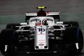 Charles Leclerc Sauber German GP F1/2018