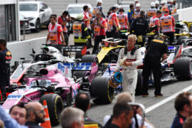 Marcus Ericsson (SWE) Alfa Romeo Sauber F1 Team in parc ferme at Formula One World Championship, Rd11, German Grand Prix, Race, Hockenheim, Germany, Sunday 22 July 2018.