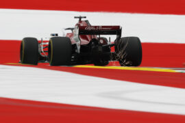Marcus Ericsson (SWE) Alfa Romeo Sauber C37 sparks at Formula One World Championship, Rd9, Austrian Grand Prix, Practice, Spielberg, Austria, Friday 29 June 2018.