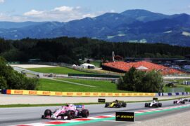 Esteban Ocon (FRA) Sahara Force India F1 VJM11. Austrian Grand Prix, Sunday 1st July 2018. Spielberg, Austria.