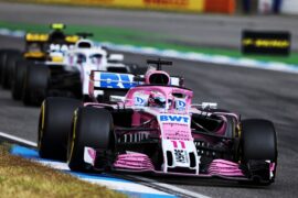 Sergio Perez (MEX) Sahara Force India F1 VJM11. German Grand Prix, Sunday 22nd July 2018. Hockenheim, Germany.