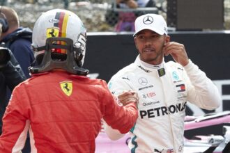Hamilton wonders about 'trick' Ferrari