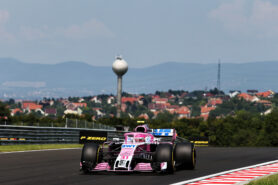 Lap times 1st practice 2018 Hungarian F1 Grand Prix