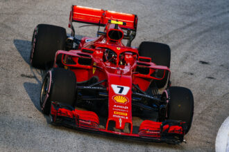 Kimi Räikkönen Ferrari Singapur GP F1 / 2018