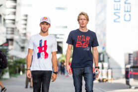 Gasly & Hartley learn how to make Sushi