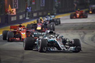 Formel 1 – Mercedes-AMG Petronas Motorsport, Singapur GP 2018. Lewis Hamilton