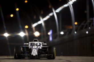 Marina Bay Circuit, Singapur, Sonntag, 16. September 2018. Lance Stroll, Williams FW41.