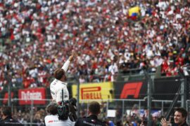 Lewis Hamilton Mercedes 5th WC at Mexico GP F1/2018