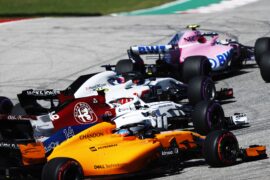 Midfield on track US GP F1/2018